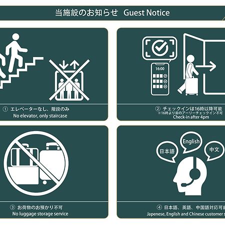 Nestay Inn Osaka Nanbakuromon Exteriér fotografie